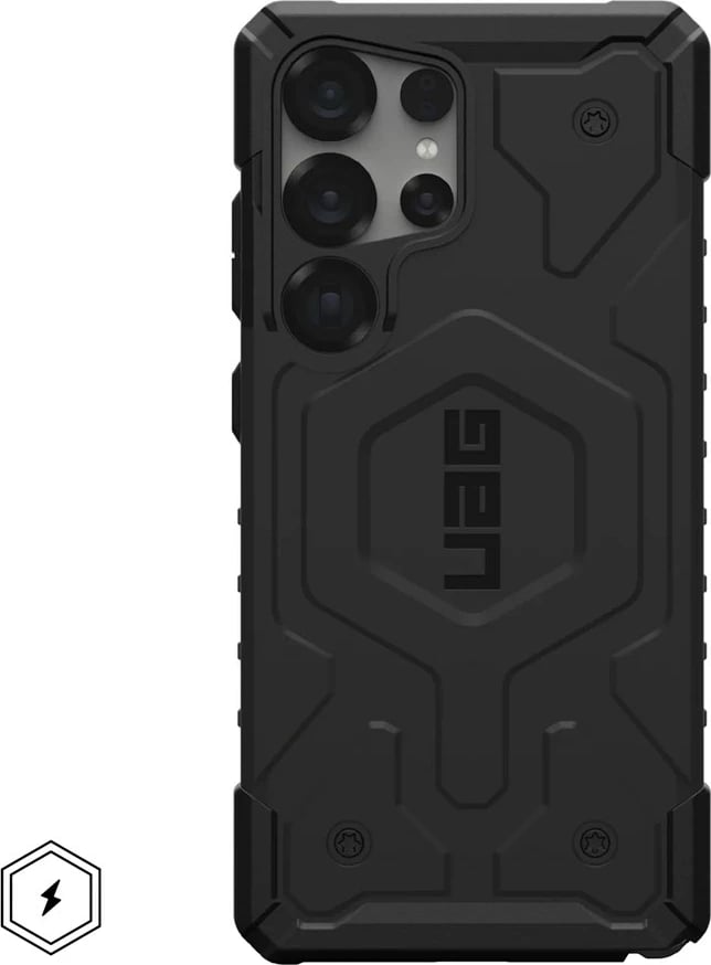 Mbështjellës Urban Armor Gear Pathfinder për celular Samsung, 6.8", TPU, i zi