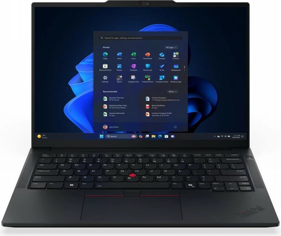 Laptop Lenovo ThinkPad E14 Gen 7, 14", Intel Core Ultra 5 225U, 16 GB RAM, 512 GB SSD, Windows 11 Pro, Zi