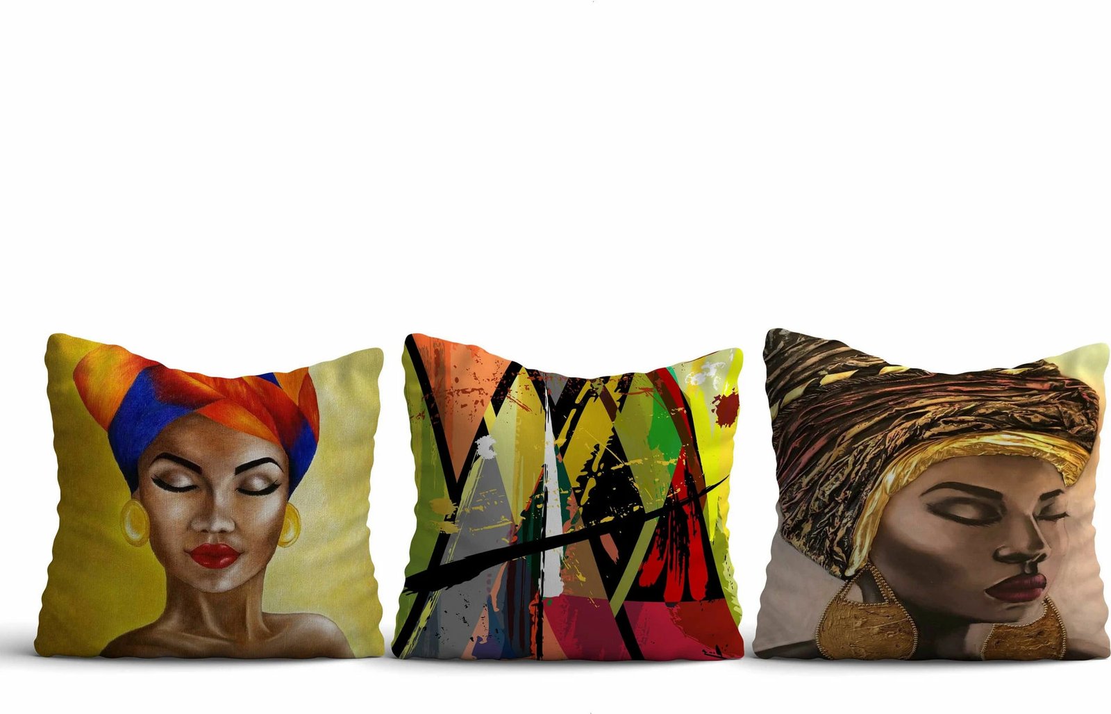 Set jastëkësh dekorativ (3 copë), Aberto Design, HMI-KIR-120