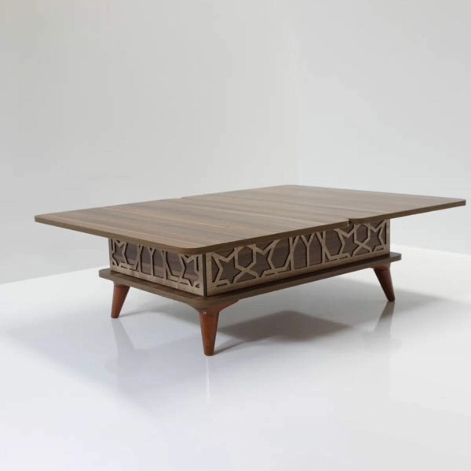 Tavolinë kafeje Skye Decor, Ottowa Ada, ngjyrë arre