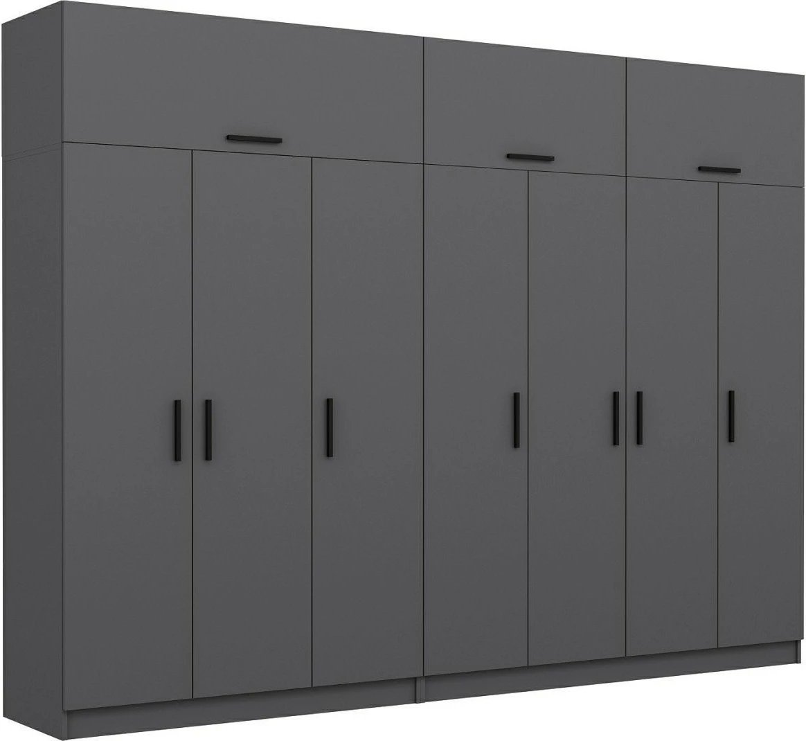 Dollap Skye Decor, ngjyrë antracit, Kale - 5269