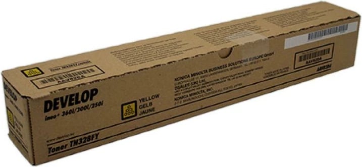 Toner, Develop, TN-328Y (AAV82D0/AAV82DA), rendiment ~24,000 faqe, e verdhë