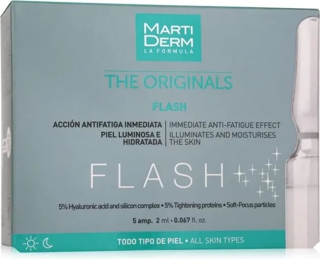 Ampula për fytyrë Martiderm Flash 5x2ml unisex