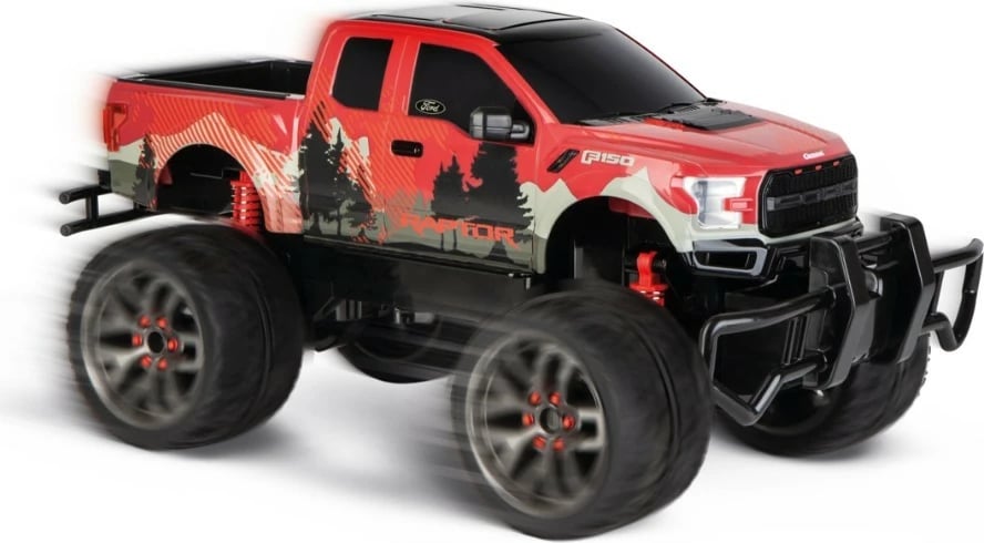 Makine RC Carrera Ford F-150 Raptor, 40cm, 2.4GHz, Kuqe e zezë Makine RC Carrera Ford F-150 Raptor, 40cm, 2.4GHz, Kuqe e zezë