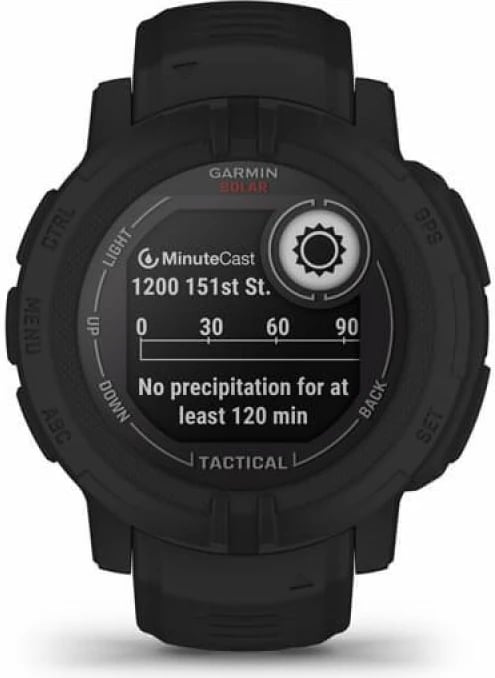 Orë sportive Garmin unisex, e zezë