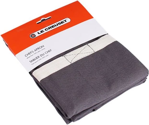 Përparëse kuzhine, Le Creuset, 95000700444000, 89x79 cm, gri perlë klasike