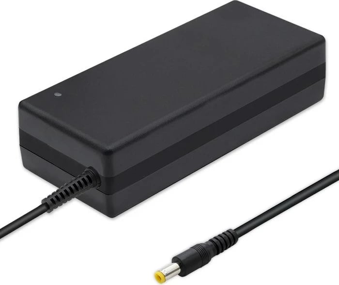 Karikues Qoltec 50761 për bateri e-bike, 42V, 2A, Zi