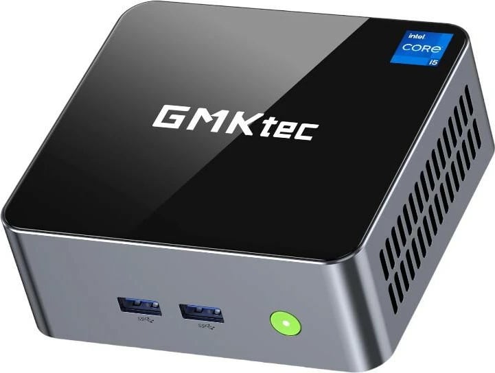 Kasë mini GMKtec M3, Intel Core i5-12450H, 32GB RAM, 1TB SSD, e zezë