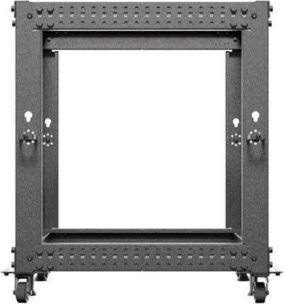 Kasë e hapur Lanberg OR01-6112-B, 12U, 600x600-1100 mm, e zezë
