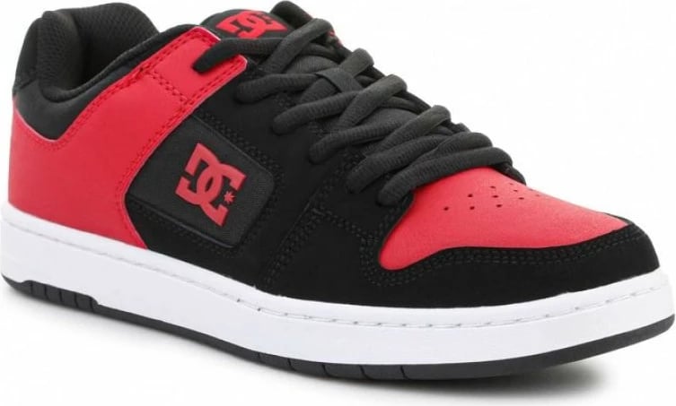 Këpucë DC Manteca për meshkuj, të zeza me të kuqe
