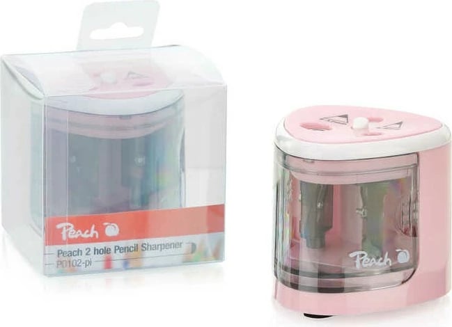 Mprehës elektrik Peach PO102, me bateri, rozë/bardhë