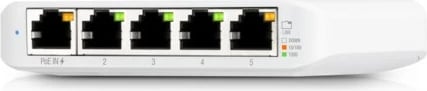 Switch Ubiquiti UniFi Flex Mini (3-pack), Managed, Gigabit Ethernet, PoE, Bardhë