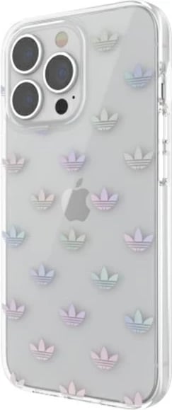 Mbështjellës Adidas OR SnapCase ENTRY për iPhone 13 Pro / 13 6.1", shumëngjyrësh, transparent