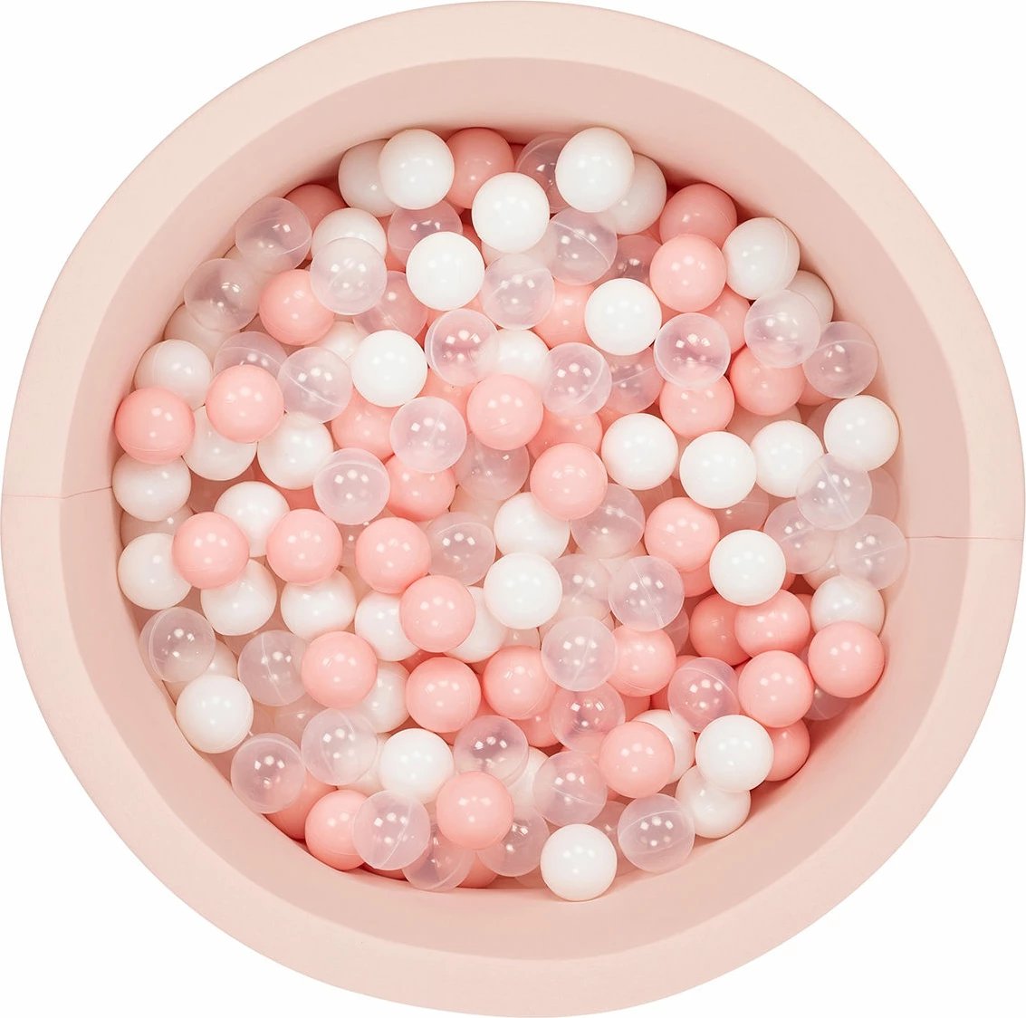Pishinë me topa për fëmijë, Bubble Pops 150, rozë