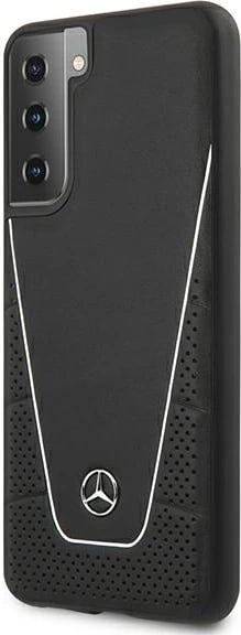Mbështjellës Mercedes Dynamic Line për Samsung Galaxy S21, i zi