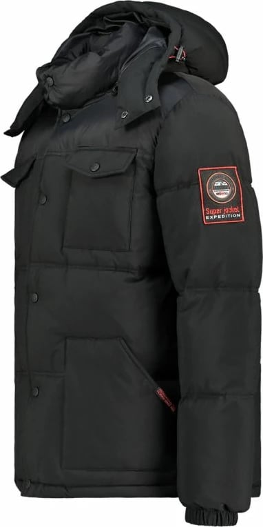 Jakne për meshkuj Geographical Norway, e zezë