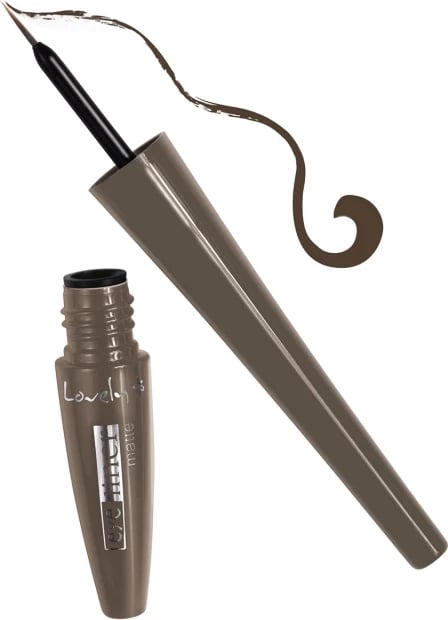 Eyeliner mat Lovely Matte për femra, brown, 2g