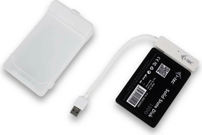 Kasë i-tec MySafe USB 3.0 Easy, për HDD/SSD 2.5", e bardhë
