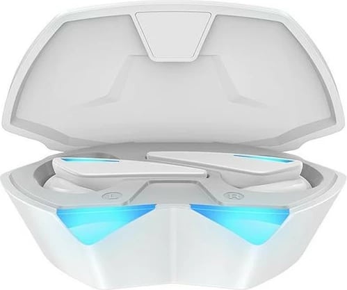 Kufje TWS gaming Awei T23 Bluetooth 5.3 in-ear me mikrofon të bardha