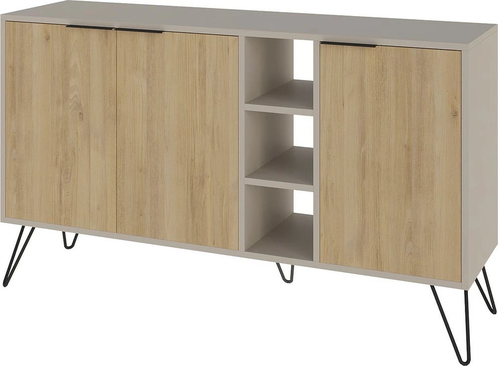 Konsol Skye Decor, ngjyrë rëre dhe lis, Clara