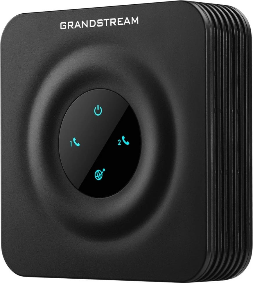 Adapter telefonik analog Grandstream HT ATA 802v2, 2 porta FXS, i zi