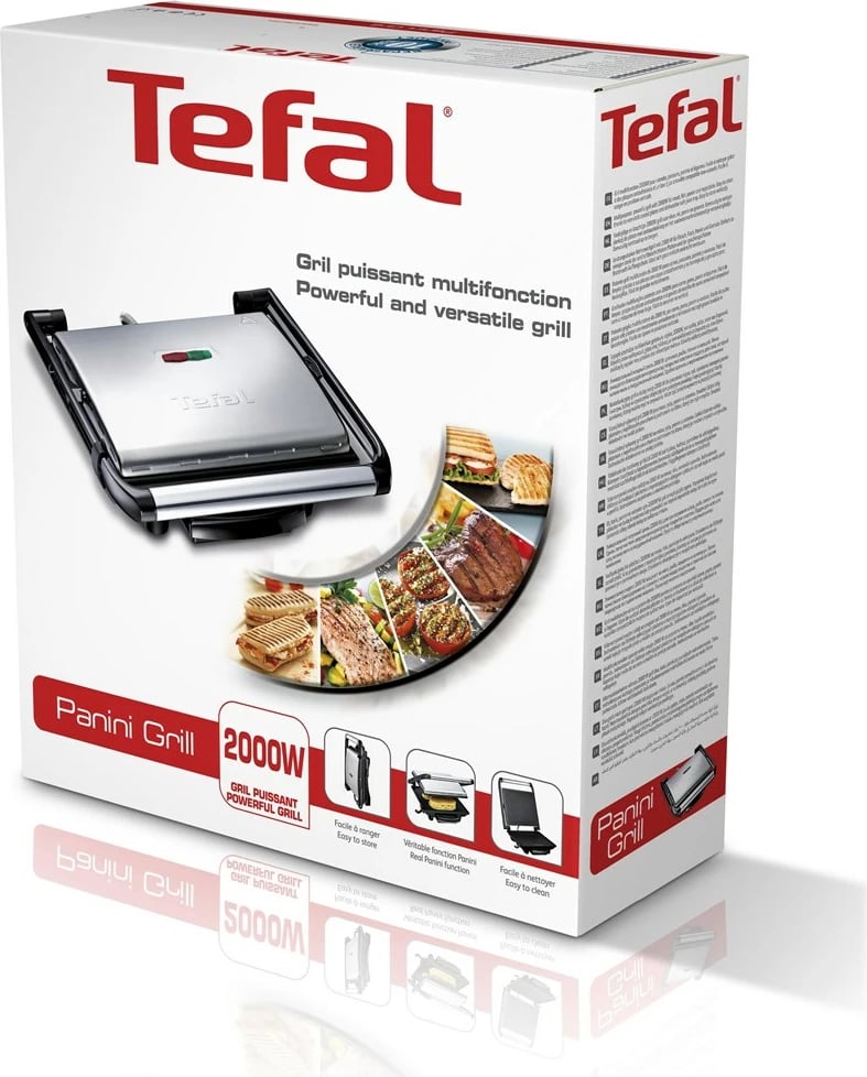 Grill kontakti Tefal GC241D, Ngjyrë e zezë