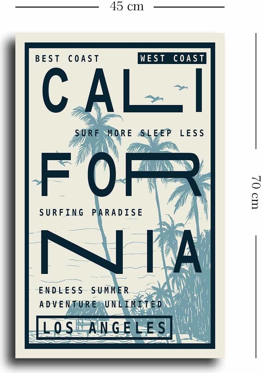 Pikturë dekorative në kanavacë, shumëngjyrëshe, 45x70cm, 45702021C-037