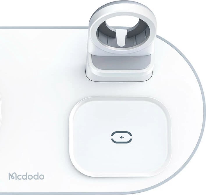 Karikues wireless Mcdodo CH-7060 3-në-1, 15W, i bardhë