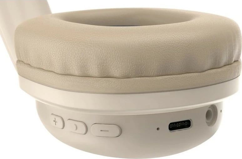 Kufje wireless Defender FreeMotion B640, Bluetooth 5.3, Stereo, Bezhe Kufje wireless Defender FreeMotion B640, Bluetooth 5.3, Stereo, Bezhe