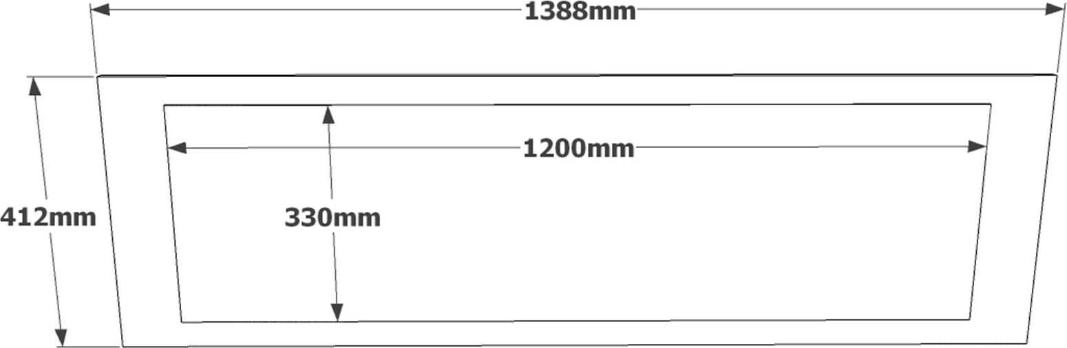 Konsol Hanah Home, ngjyrë Atlantic Pine, me pasqyrë, Ml26-A