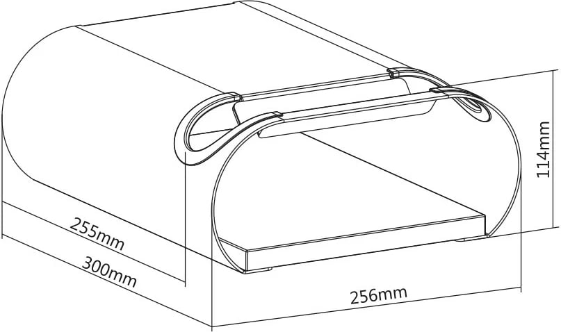 Mbajtës biçiklete për mur Maclean MC-466 me raft, e bardhë