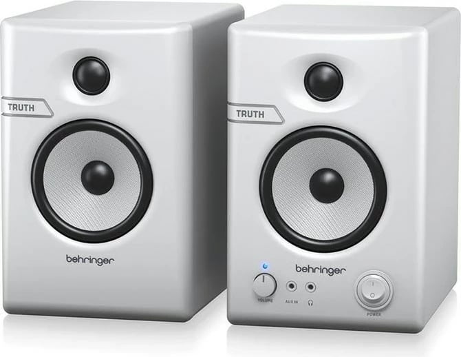 Monitorë studio Behringer TRUTH 3.5 BT-WH, aktiv, Bluetooth, të bardhë, palë