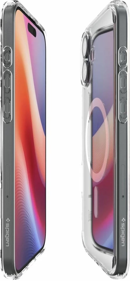 Mbështjellës Spigen Ultra Hybrid MagSafe për iPhone 16, Bardhë