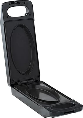 Pajisje pjekjeje/grilli me dy anë, Adler AD 3066, 750W-900W, pllaka jo-ngjitëse 18x9cm, e zezë Pajisje pjekjeje/grilli me dy anë, Adler AD 3066, 750W-900W, pllaka jo-ngjitëse 18x9cm, e zezë