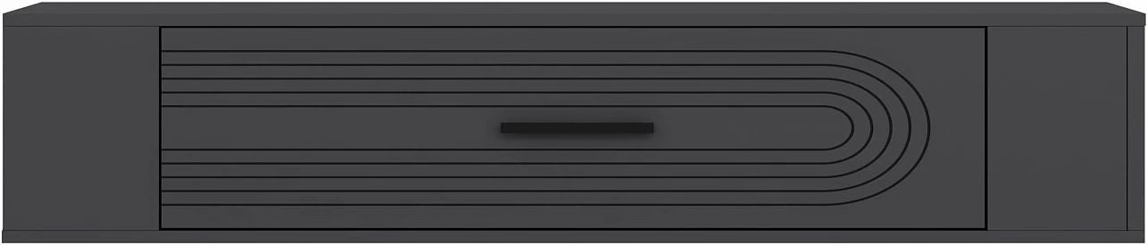 Komodë TV Skye Decor, Restol 3, ngjyrë antracit