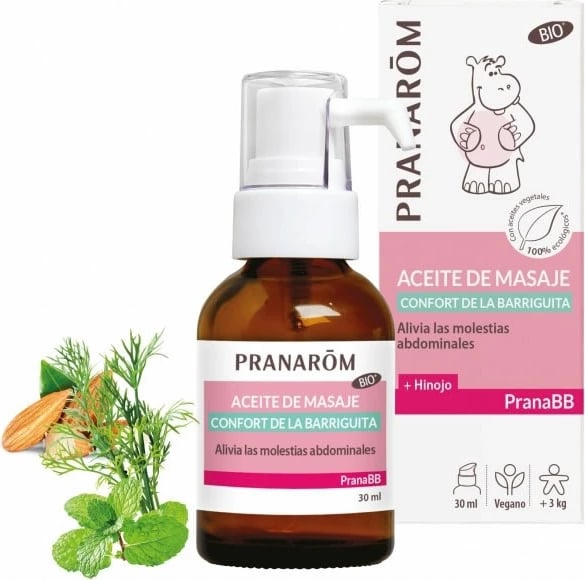 Vaj masazhi Pranarôm Tummy Comfort 30ml