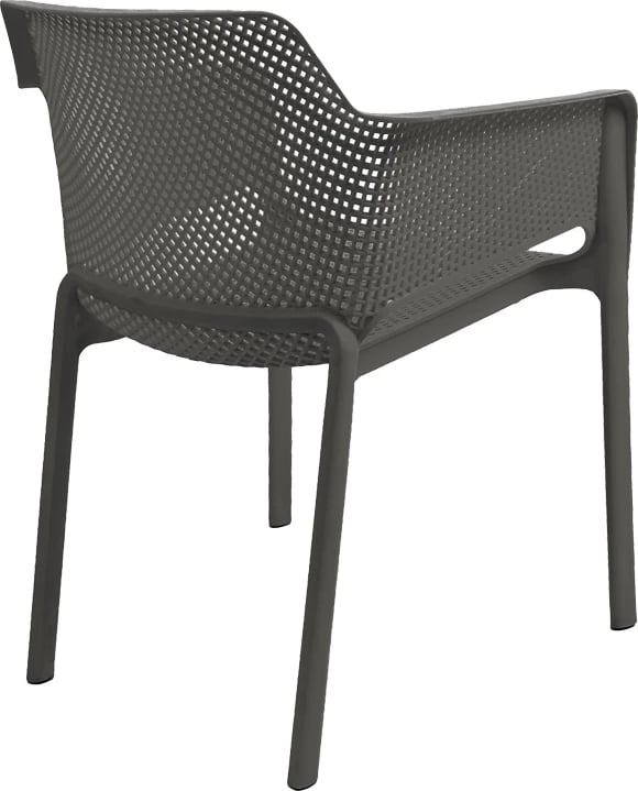 Karrige Oviez pp, ngjyrë anthracite, 59x58x79cm