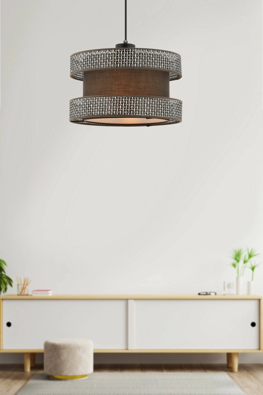 Llambë tavani Opviq, Halo, ngjyrë gri dhe antracit