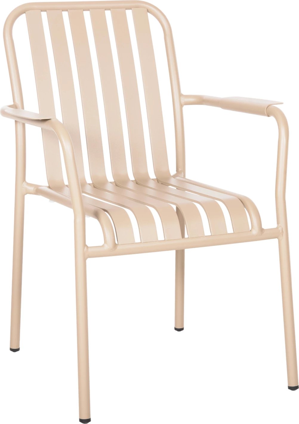 Karrige alumini RACHEL, ngjyrë shampanjë, FH6088.04, 63x58x85H cm