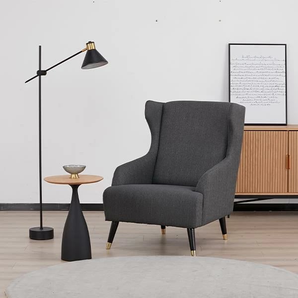 Karrige Nextdeco Charlotte, H102x71x95cm, Gri