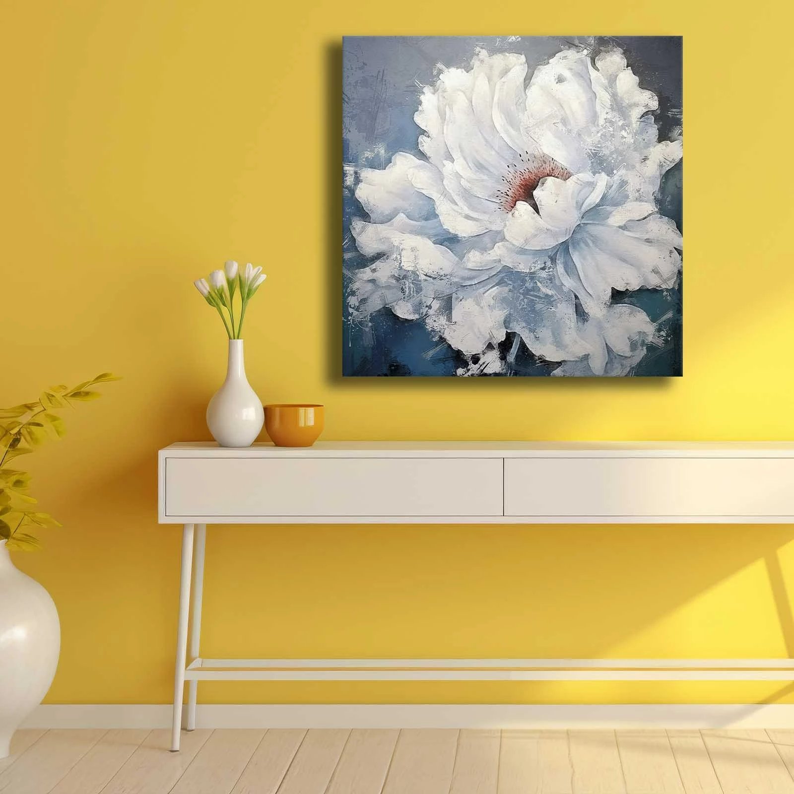 Pikturë dekorative në kanavacë Wallity, 6969softc-029, shumëngjyrëshe, 69x69cm