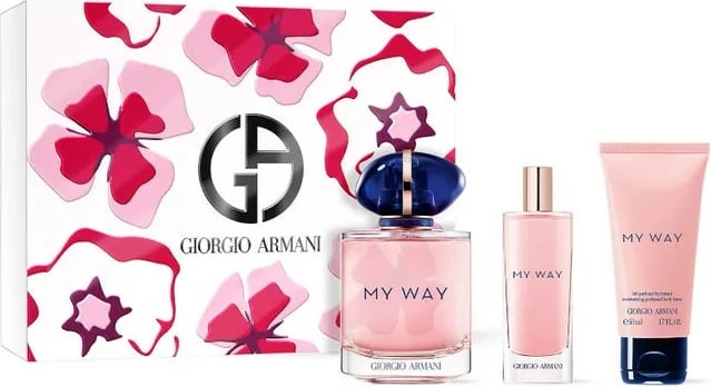 Set Giorgio Armani  My Way, EDP 90ml + 15ml, 50ml Hidratues 