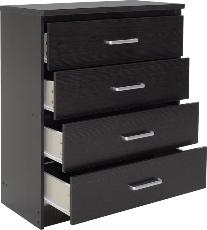 Komodë me 4 sirtarë Olympus, ngjyrë wenge, 80x40x95