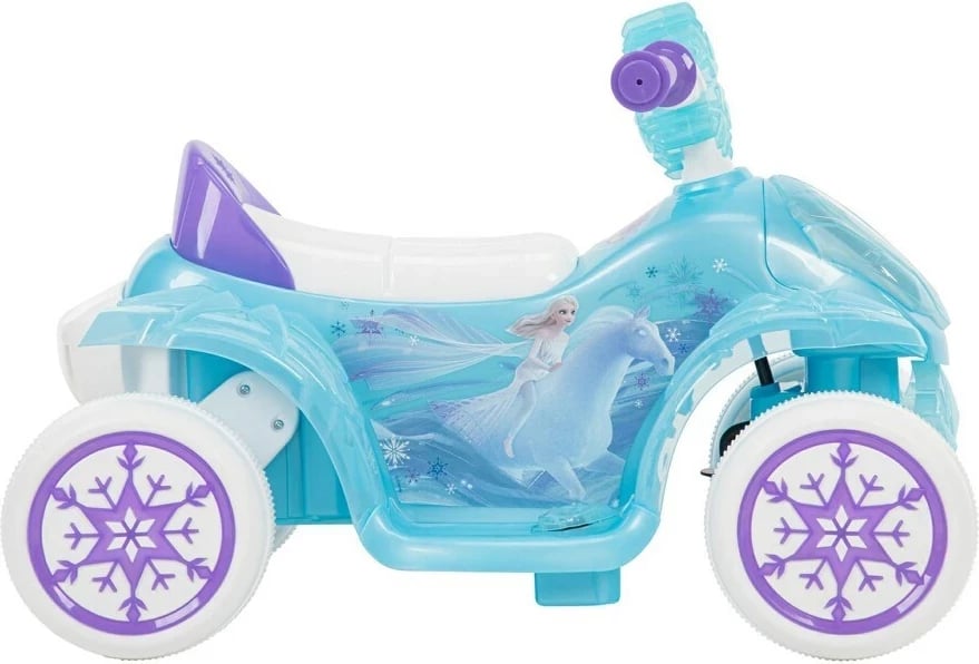 Quad elektrik për fëmijë Huffy Frozen 19035W, 7.2V, shumëngjyrësh