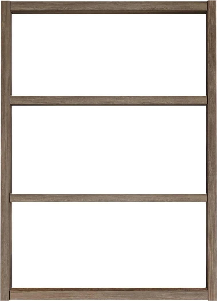 Raft muri Skye Decor, ngjyrë kafe, Pr1-Cu