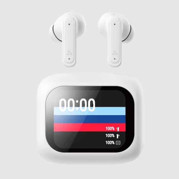 Kufje Bluetooth me touch, të bardha Kufje Bluetooth me touch, të bardha