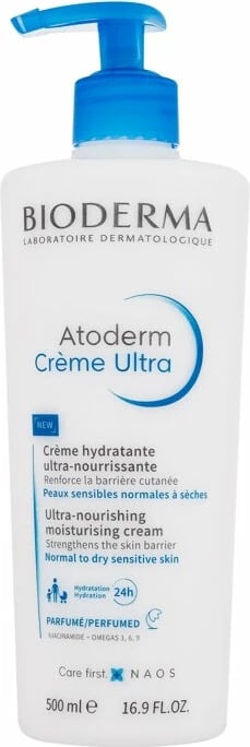 Krem për trup BIODERMA Atoderm Créme Ultra me aromë, 500ml