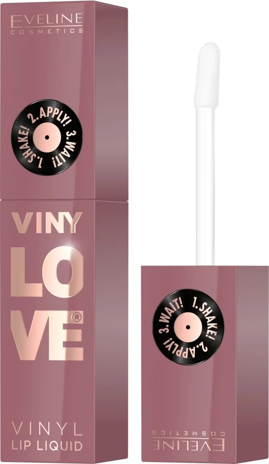 Buzëkuq liquid Eveline Cosmetics VinyLove Long-lasting Vinyl Effect për femra 06 Chillie 4ml