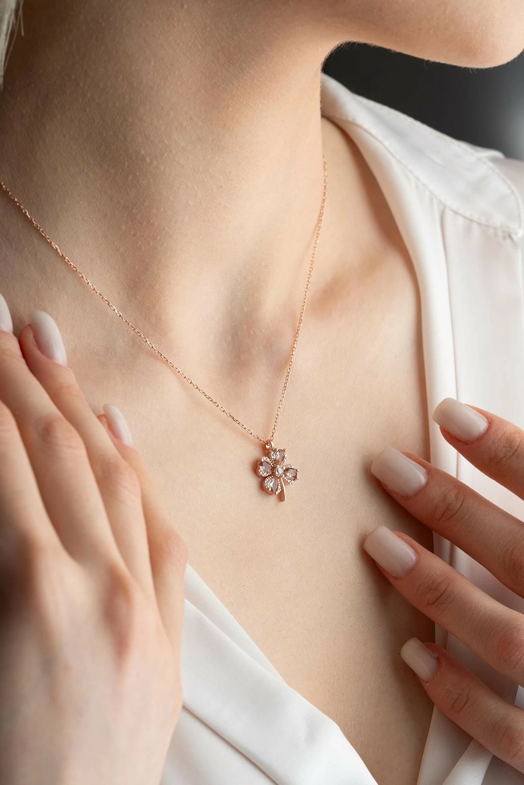 Qafore argjendi Jumeon, ngjyrë rozë ari, NRZ999360