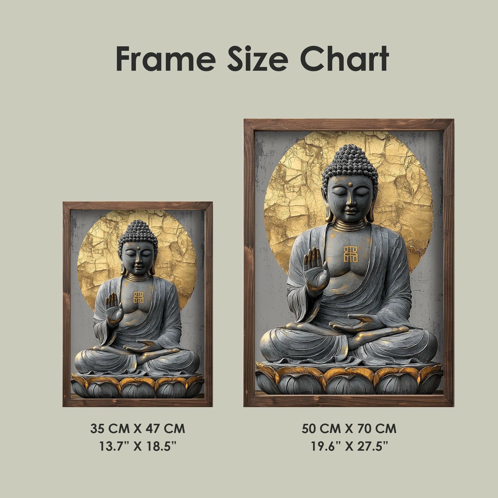 Pikturë dekorative me kornizë MDF, Wallity, TUN113-L